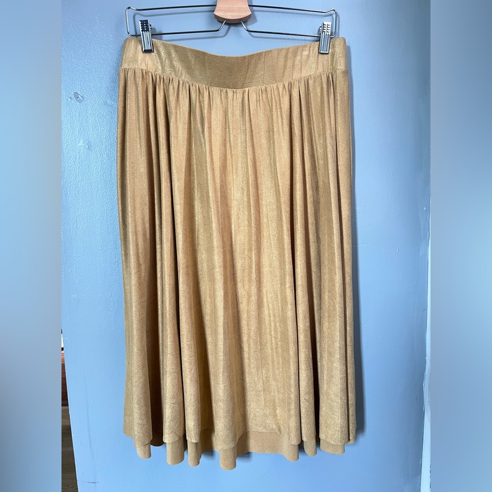 Torrid gold A-Line Skirt